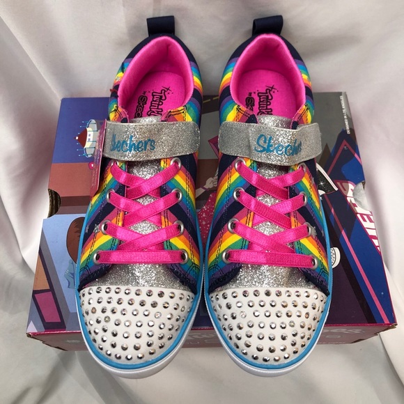 skechers rainbow twinkle toes